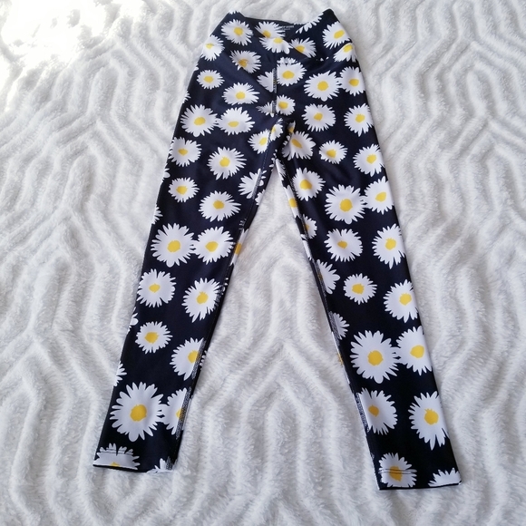 Year of ours women's daisy Veronica floral-print stretch leggings size XS - Picture 4 of 7